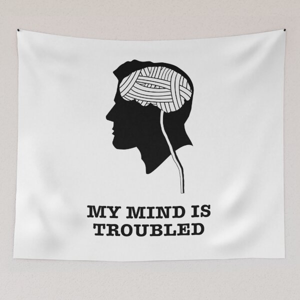 Item preview, my mind is troubled designed and sold by Ben3842.