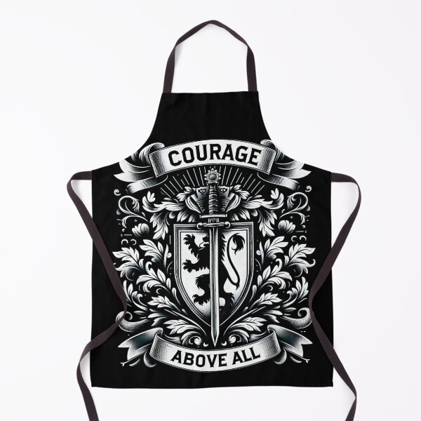 Item preview, Courage Above All Shield  designed and sold by VividDripCo.