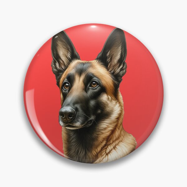 Item preview, Belgian Malinois Head Portrait designed and sold by Deborah Regan.