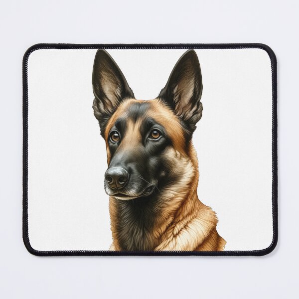 Item preview, Belgian Malinois Head Portrait designed and sold by Deborah Regan.