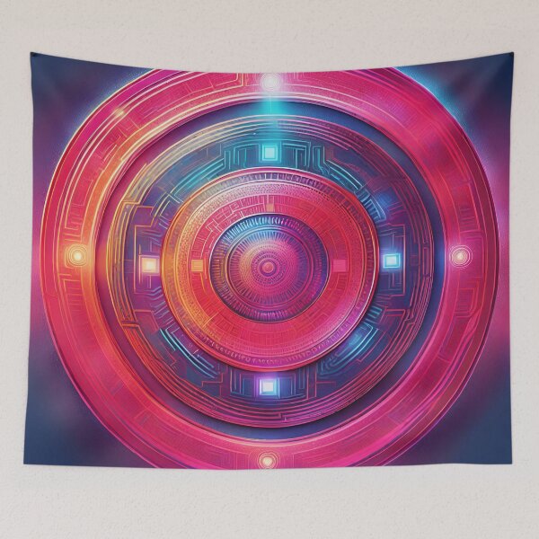 Item preview, Tech Odyssey Mandala Adventure designed and sold by SpiritualManda.