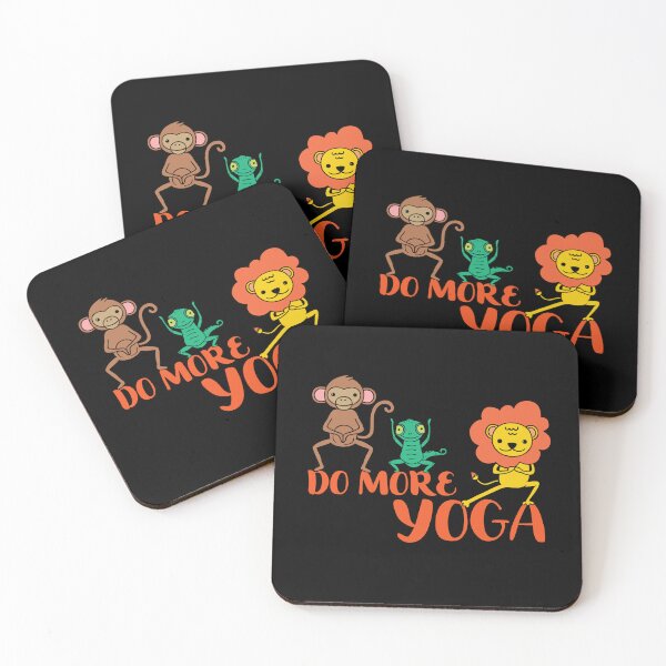 Item preview, Do More Yoga | Animals Doing Yoga | Gifts For Yoga Lovers designed and sold by AgataMaria.