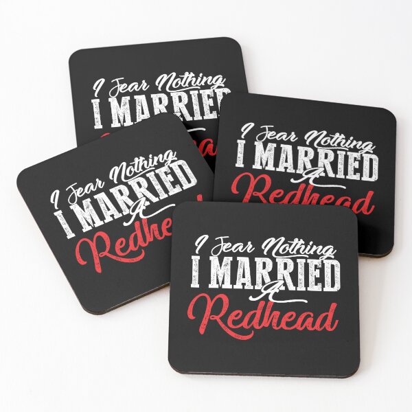 Item preview, I fear nothing! I Married a Redhead! designed and sold by BAZART-CREATION.