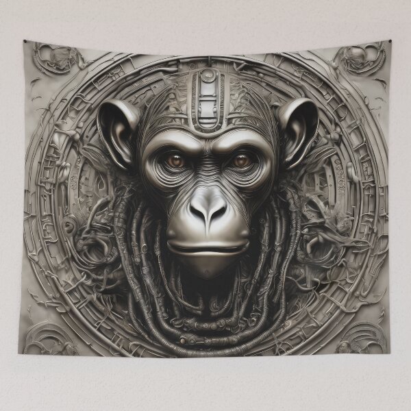 Item preview, Chinese Monkey sign designed and sold by Graphqueen.