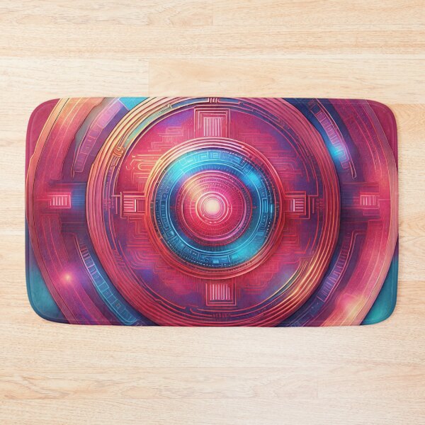 Item preview, Electric Elegance Mandala Fusion designed and sold by SpiritualManda.