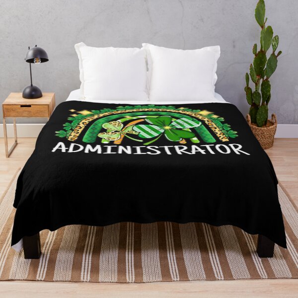 Item preview, Administrator Rainbow Lucky St Patrick's Day Shamrock School designed and sold by BalladOfZeus.