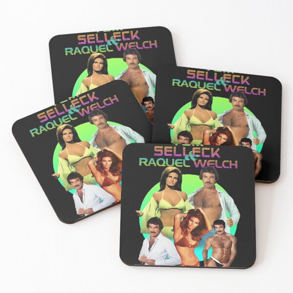 Item preview, Tom selleck and Raquel actor Welch Sexy 80s (1) designed and sold by shannonroberto.