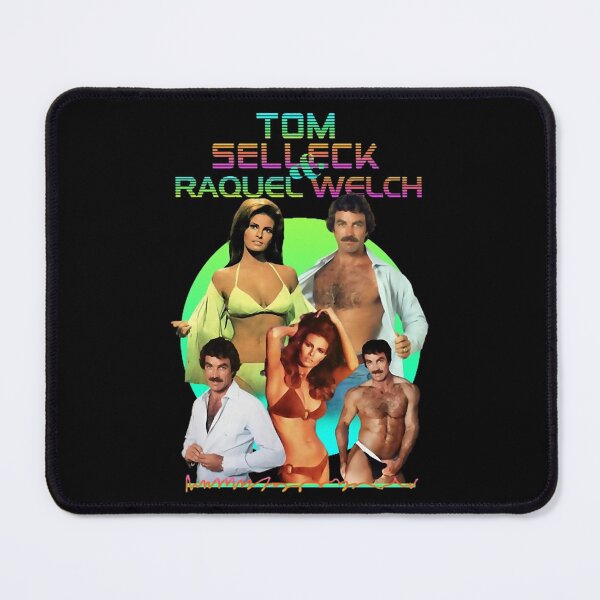 Item preview, Tom selleck and Raquel actor Welch Sexy 80s (1) designed and sold by shannonroberto.