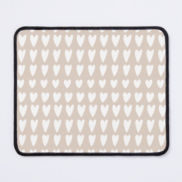Item preview, CUTE BOHO HEART PATTERN BEIGE NEUTRAL designed and sold by blomastudios.