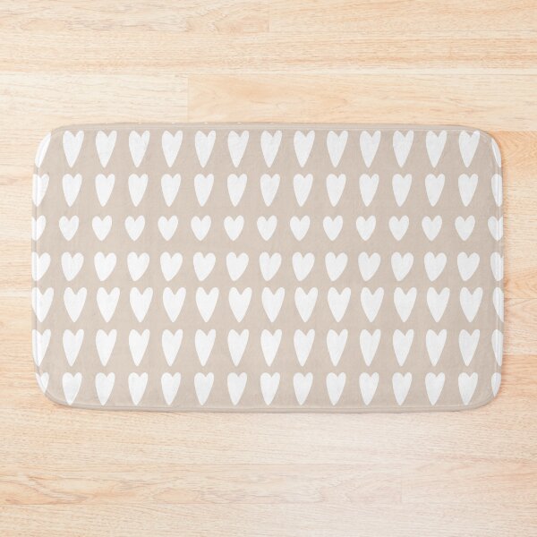 Item preview, CUTE BOHO HEART PATTERN BEIGE NEUTRAL designed and sold by blomastudios.