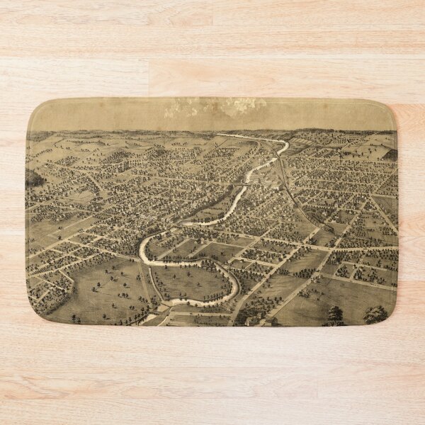Item preview, Ypsilanti, Michigan (1868) designed and sold by allhistory.