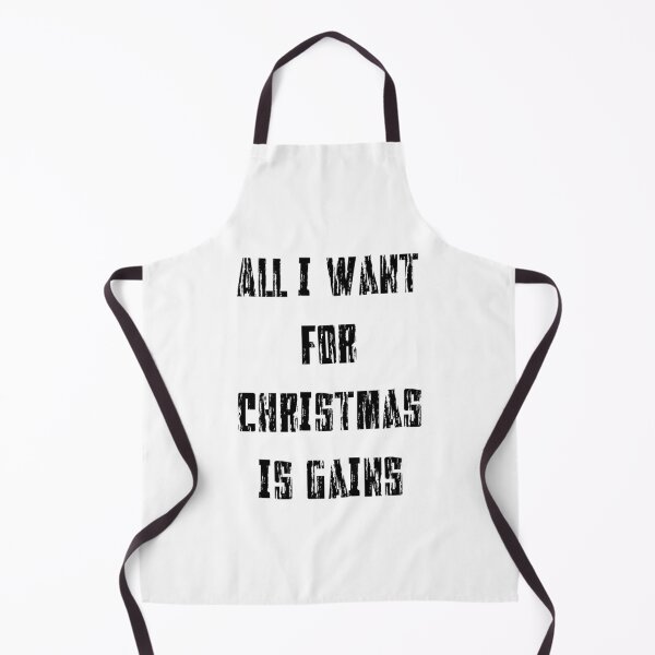 Item preview, All I Want For Chrsitmas Is Gains designed and sold by Lunarweave.