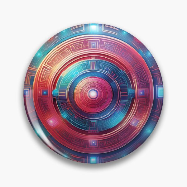 Item preview, Futuristic Circuit Mandala Tech-Inspired Design designed and sold by SpiritualManda.