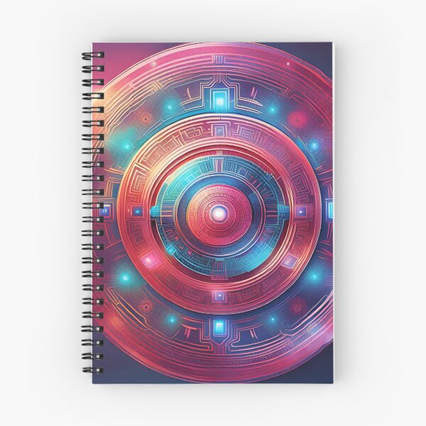 Item preview, Futuristic Circuit Mandala Tech-Inspired Design designed and sold by SpiritualManda.
