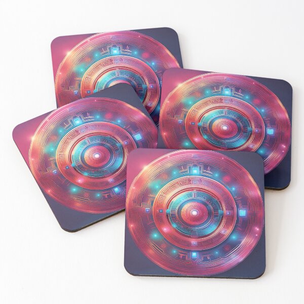 Item preview, Futuristic Circuit Mandala Tech-Inspired Design designed and sold by SpiritualManda.