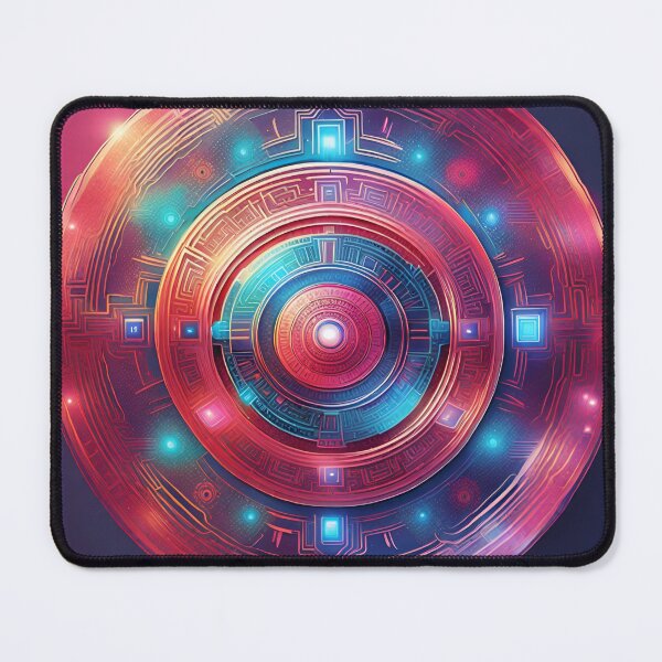 Item preview, Futuristic Circuit Mandala Tech-Inspired Design designed and sold by SpiritualManda.