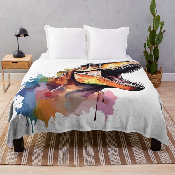 Item preview, T- Rex colorful designed and sold by jinmommyonline.