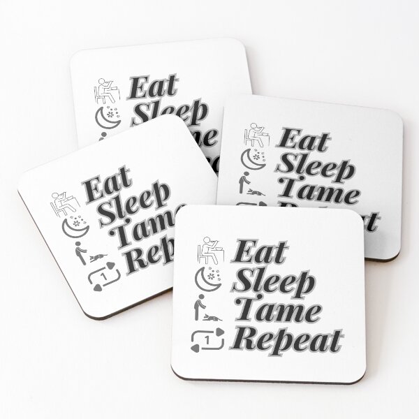 Item preview, Eat Sleep Tame Repeat designed and sold by myshop102.