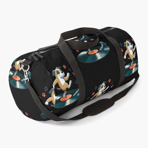 Item preview, Dog Playing with Vinyl : DJ Paw designed and sold by ArtfulNook.