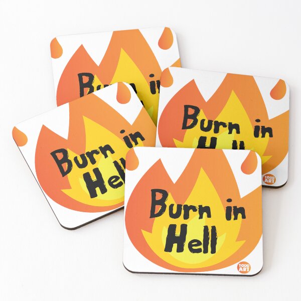 Item preview, BURN IN HELL designed and sold by TODD GOLDMAN.