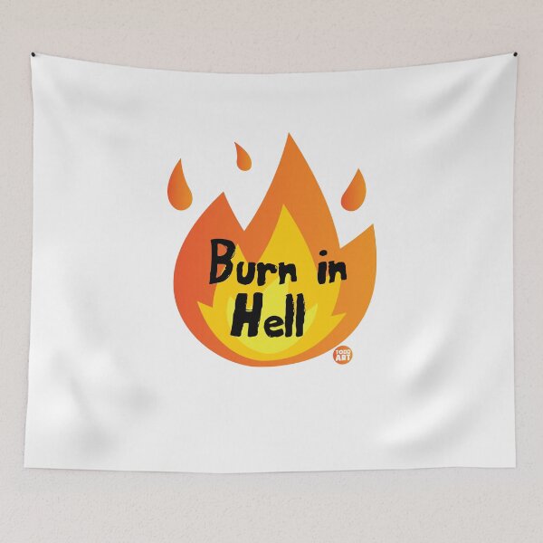 Item preview, BURN IN HELL designed and sold by TODD GOLDMAN.