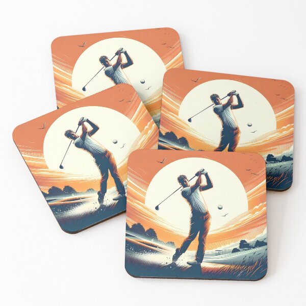 Item preview, Golf - Strike While the Iron is Hot designed and sold by chromavibes-art.