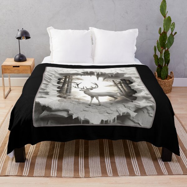 Item preview, 3D Animal Deer Inmersion Art designed and sold by MINOSDESIGN.