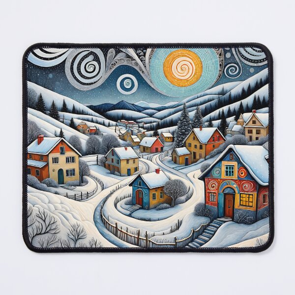 Item preview, winter village by zentagle designed and sold by Ekalininart.