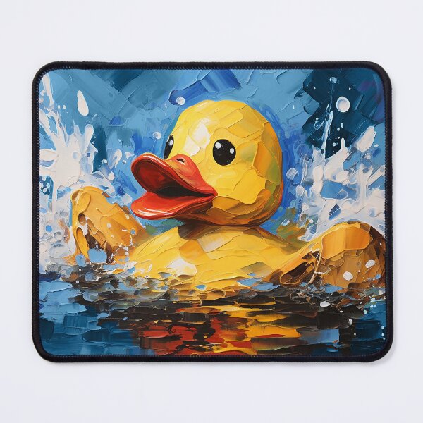 Item preview, Splashy Rubber Duck designed and sold by cobblzstudio.