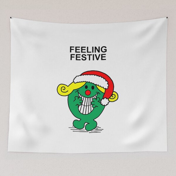 Item preview, Little Miss Feeling Festive designed and sold by Scat the cat.