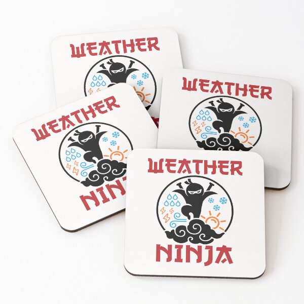 Item preview, Weather Ninja Meteorologist Meteorology designed and sold by jaygo.