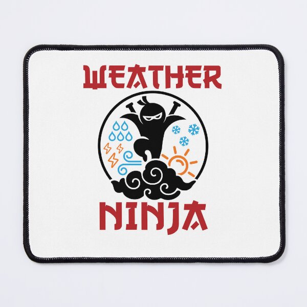 Item preview, Weather Ninja Meteorologist Meteorology designed and sold by jaygo.