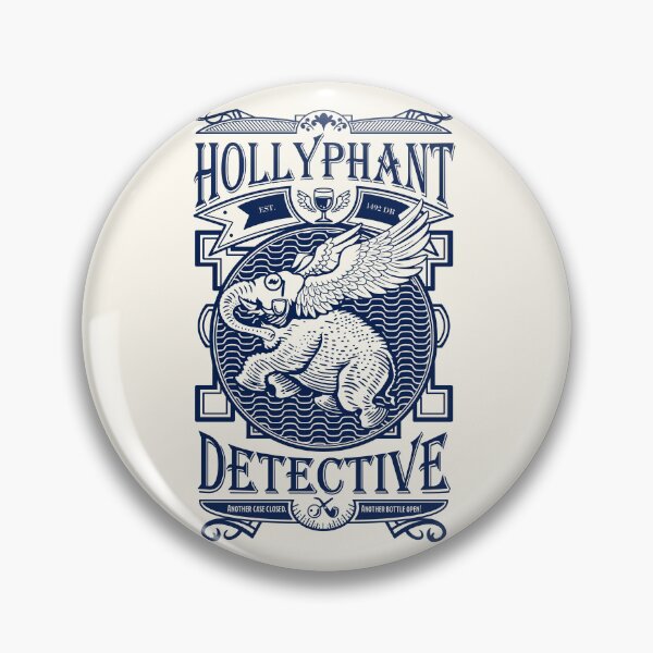 Item preview, Hollyphant Detective - blue designed and sold by Milmino.