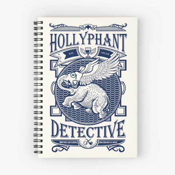 Item preview, Hollyphant Detective - blue designed and sold by Milmino.