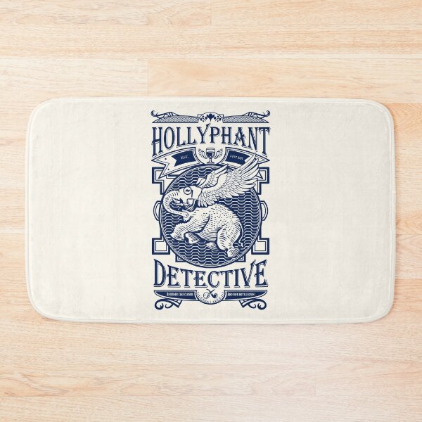 Item preview, Hollyphant Detective - blue designed and sold by Milmino.