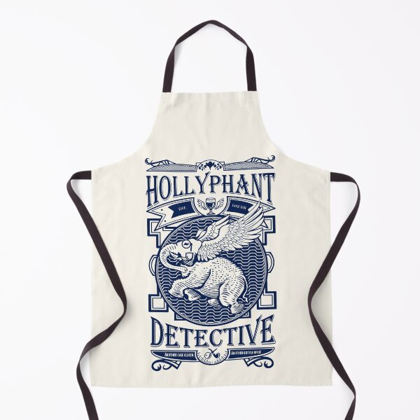 Item preview, Hollyphant Detective - blue designed and sold by Milmino.