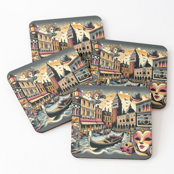 Item preview, Carnival of Venice Retro designed and sold by sarabelmont.
