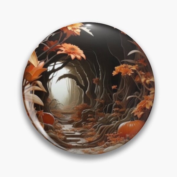 Item preview, 3D Art Hole Nature Inmersion Floral designed and sold by MINOSDESIGN.