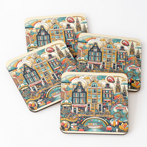 Item preview, Amsterdam in Bloom designed and sold by sarabelmont.