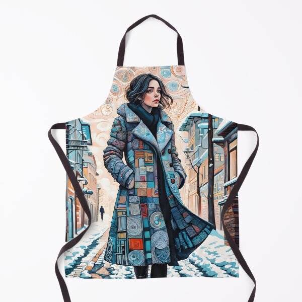 Item preview, Winter. City girl designed and sold by Ekalininart.