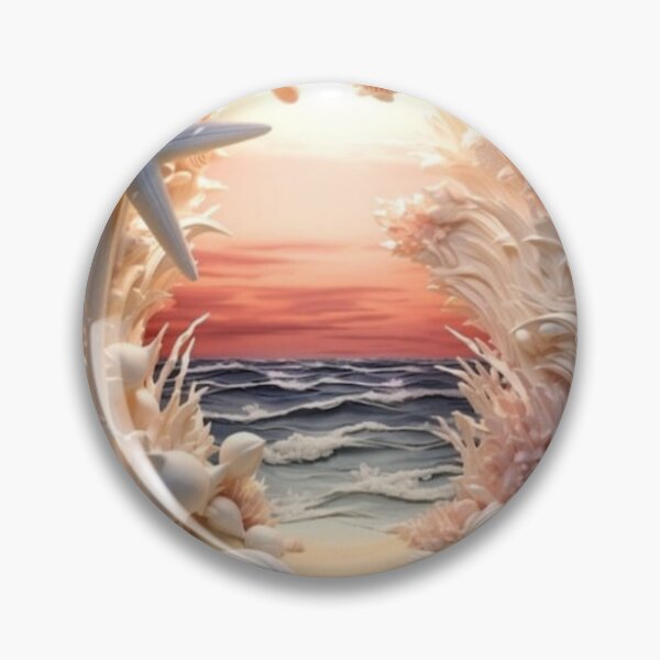 Item preview, 3D Art Ocean Nature Landscape designed and sold by MINOSDESIGN.