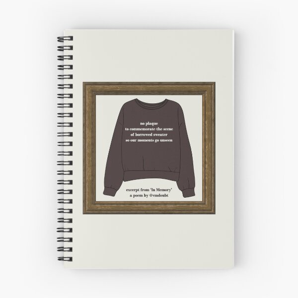 Item preview, 'In Memory' by @vmdoubt - Sweater Quote designed and sold by vmdoubt.