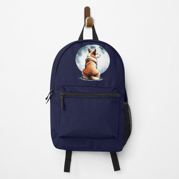 Item preview, Corgi lovers, corgi sit under fullmoon, animals lovers, dogs lovers, corgi mom, corgi dad designed and sold by Collagedream.