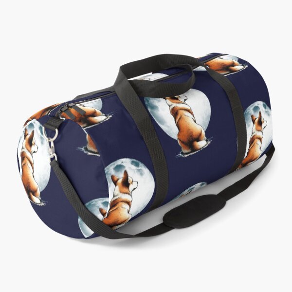 Item preview, Corgi lovers, corgi sit under fullmoon, animals lovers, dogs lovers, corgi mom, corgi dad designed and sold by Collagedream.