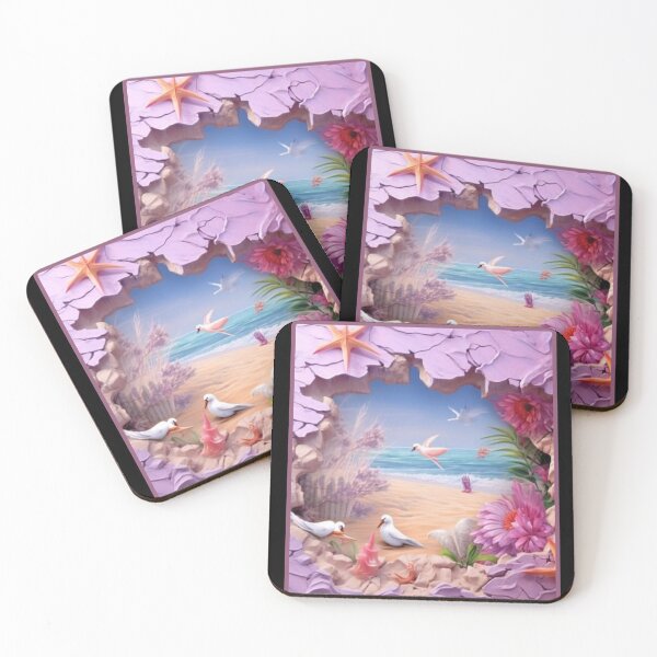 Item preview, 3D Art Beach Nature Hole designed and sold by MINOSDESIGN.
