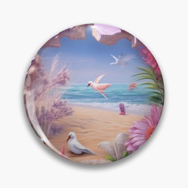 Item preview, 3D Art Beach Nature Hole designed and sold by MINOSDESIGN.