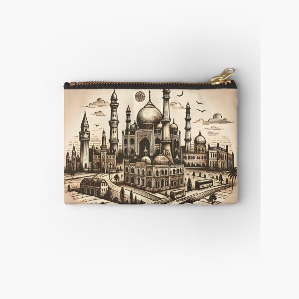 Item preview, "Timeless Treasures: Vintage Illustrations of Local Landmarks" designed and sold by APARTAI EU.