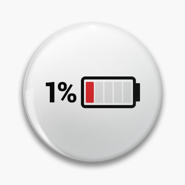 Item preview, 1% Battery designed and sold by ThomasKadmon.