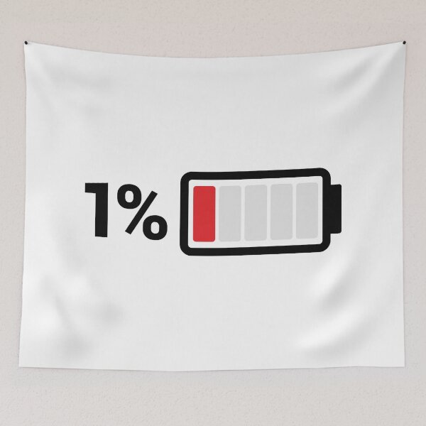 Item preview, 1% Battery designed and sold by ThomasKadmon.