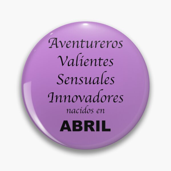 Item preview, nacidos en Abril designed and sold by D-dreams.